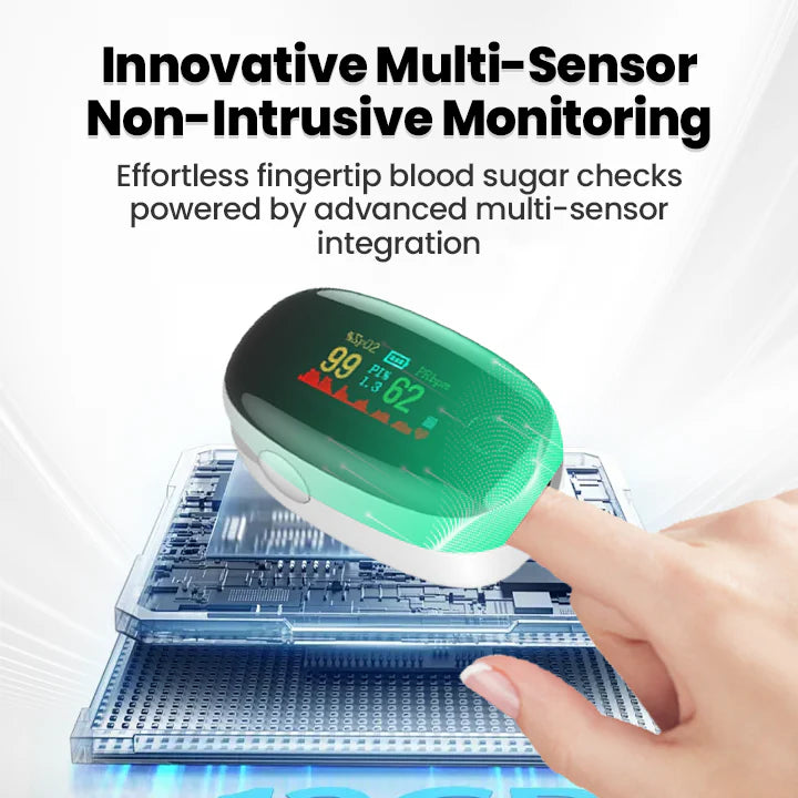 SugarSense High-Precision Glucose Monitoring Device (Pack of 2)