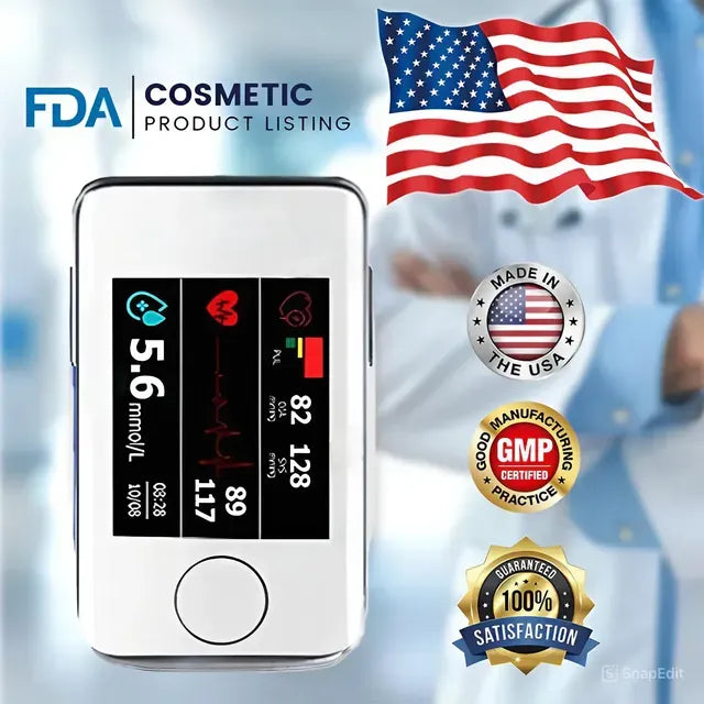 SugarSense High-Precision Glucose Monitoring Device (Pack of 2)